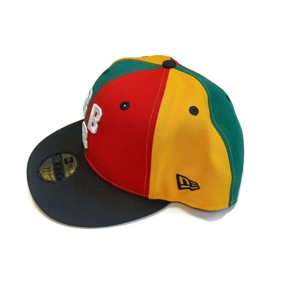 59Fifty New Era Birmingham Black Barons Just Caps Negro League Fitted Sz 7 3/4 - Picture 5 of 7